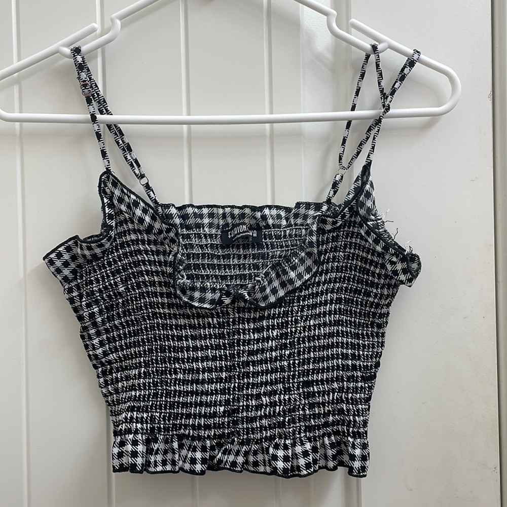 Gingham Tank